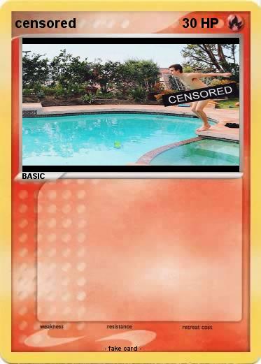 Pokemon censored