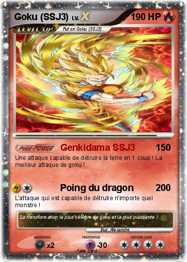 Pokemon Goku (SSJ3)