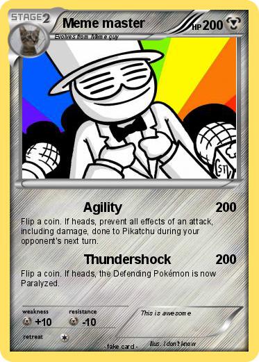 Pokemon Meme master