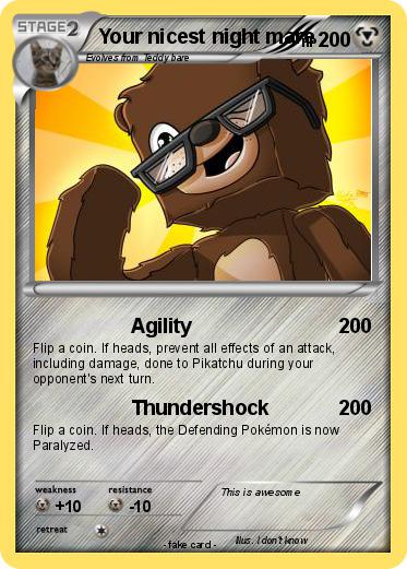 Pokemon Your nicest night mare