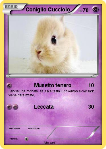 Pokemon Coniglio Cucciolo
