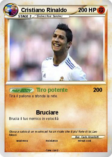 Pokemon Cristiano Rinaldo