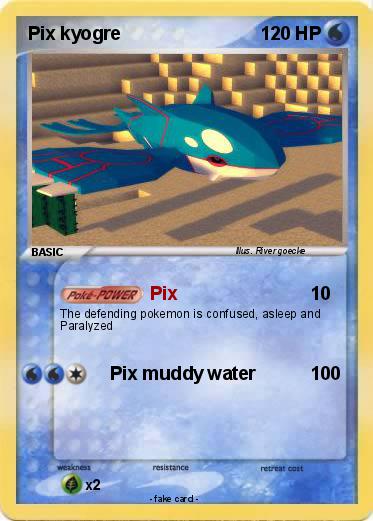 Pokemon Pix kyogre
