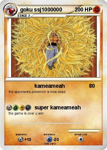 Pokemon goku ssj1000000