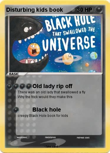 Pokemon Disturbing kids book