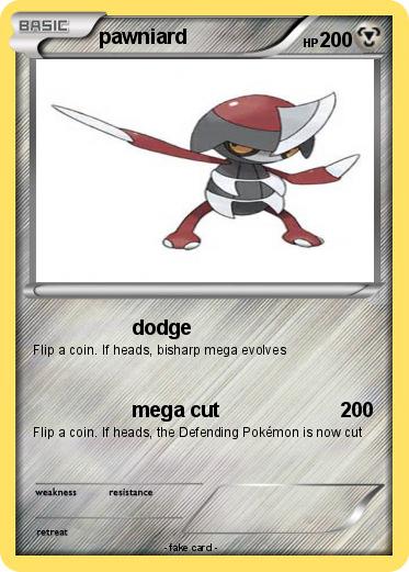 Pokemon pawniard
