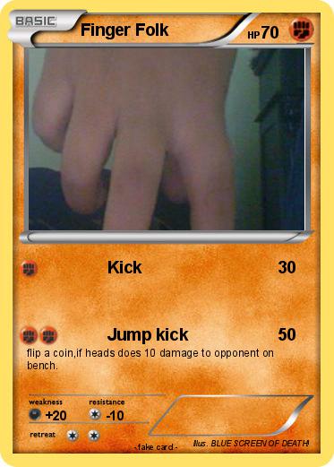 Pokemon Finger Folk