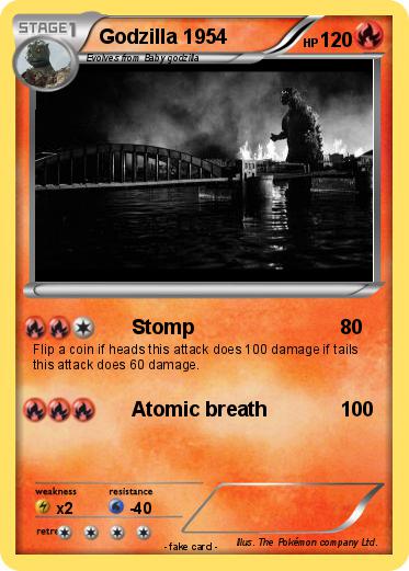 Pokemon Godzilla 1954