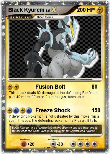 Pokemon Black Kyurem