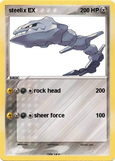 Pokemon steelix EX
