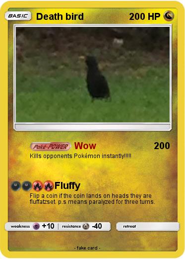 Pokemon Death bird