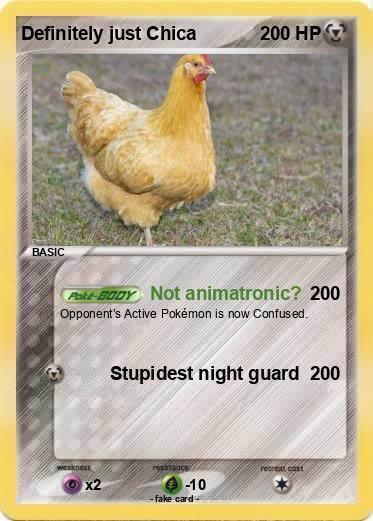 Pokemon Definitely just Chica