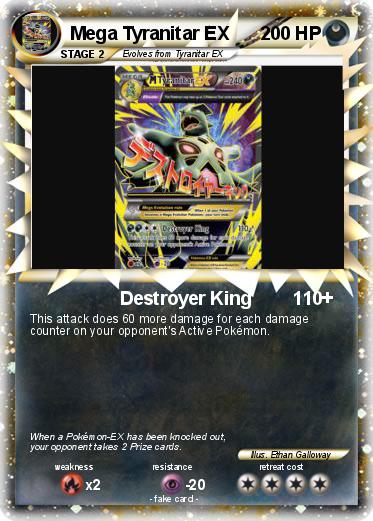 Pokemon Mega Tyranitar EX