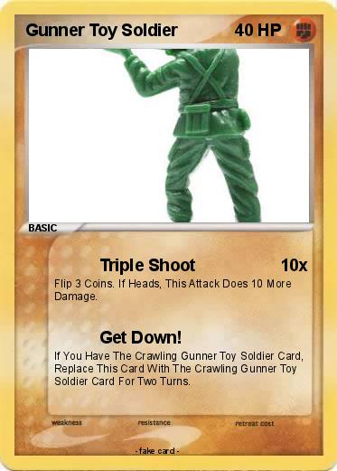 Pokemon Gunner Toy Soldier