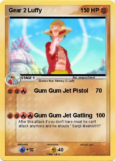 Pokemon Gear 2 Luffy