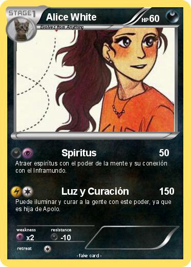 Pokemon Alice White