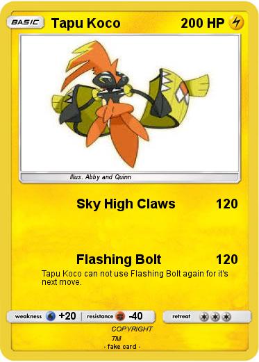 Pokemon Tapu Koco