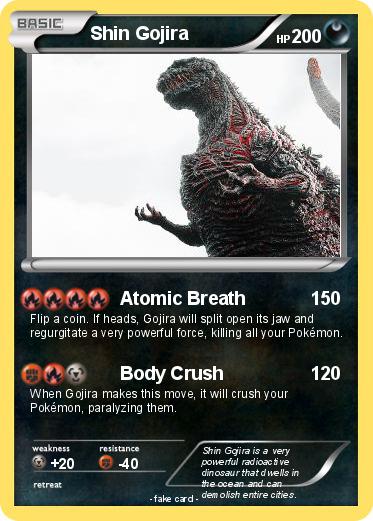 Pokemon Shin Gojira
