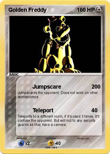 Pokemon Golden Freddy