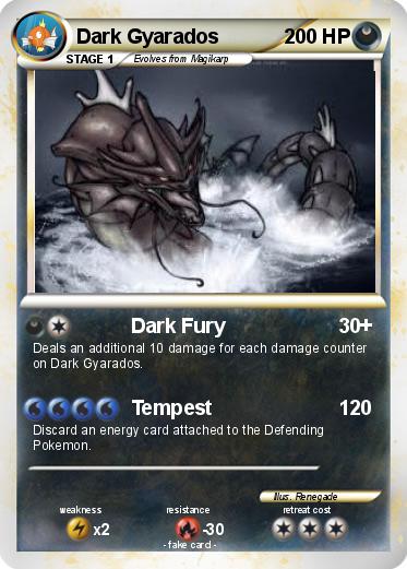 Pokemon Dark Gyarados