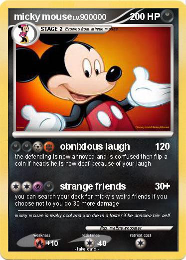Pokemon micky mouse