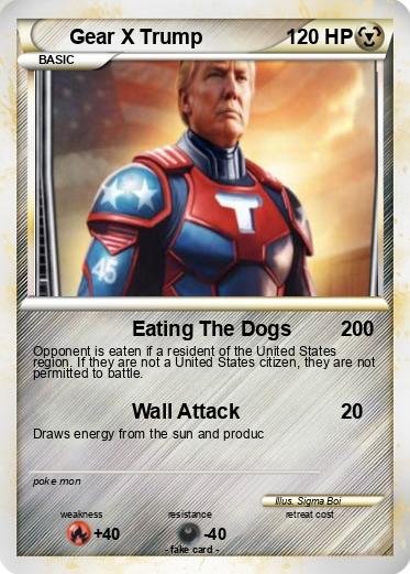 Pokemon Gear X Trump