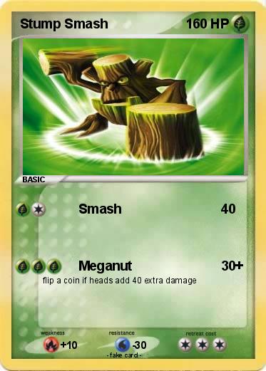 Pokemon Stump Smash