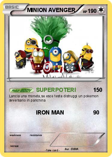 Pokemon MINION AVENGER