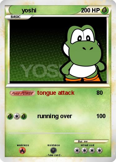 Pokemon yoshi