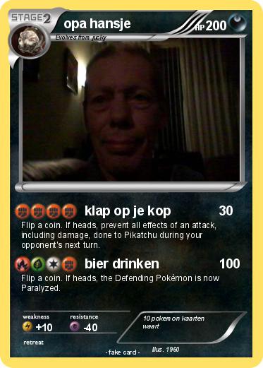 Pokemon opa hansje
