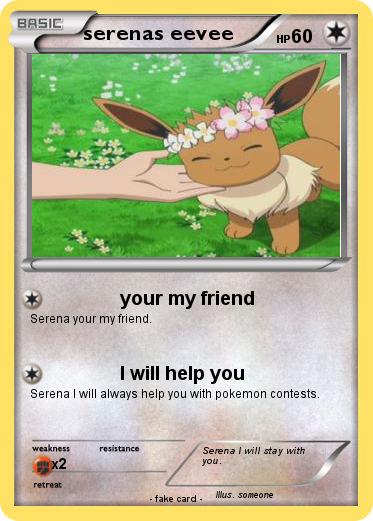 Pokemon serenas eevee