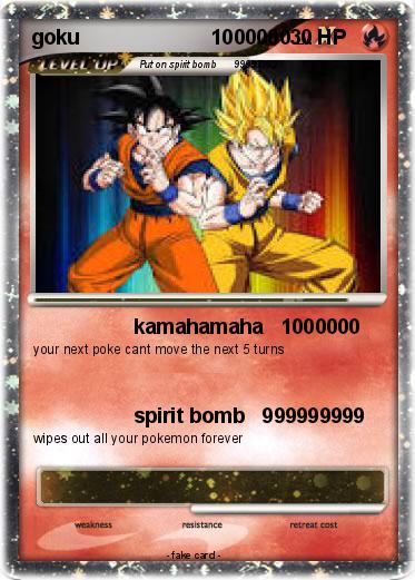 Pokemon goku                       1000000