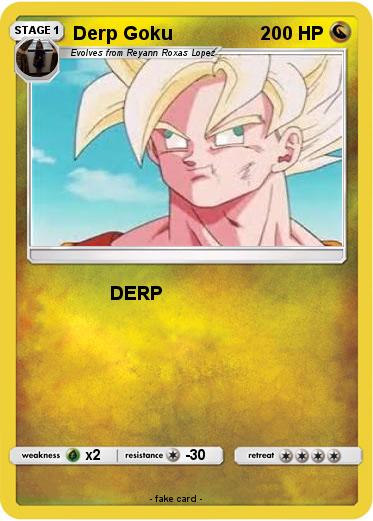 Pokemon Derp Goku
