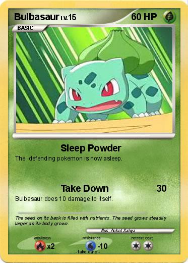 Pokemon Bulbasaur