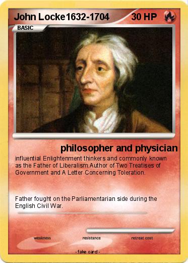 Pokemon John Locke1632-1704