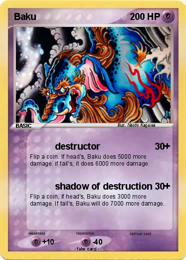 Pokemon Baku