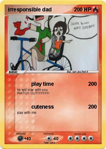 Pokemon irresponsible dad
