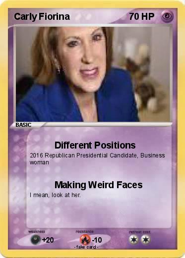 Pokemon Carly Fiorina