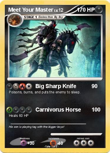 Pokemon Meet Your Master