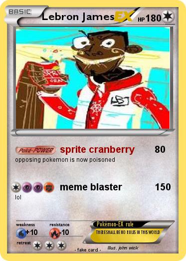 Pokemon Lebron James
