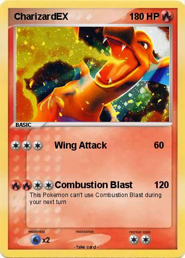 Pokemon CharizardEX