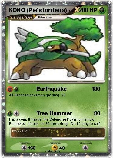 Pokemon KONO (Pie's torrterra)