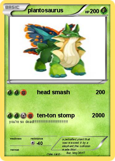 Pokemon plantosaurus