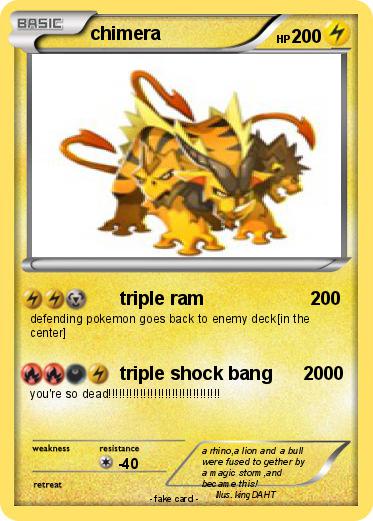 Pokemon chimera