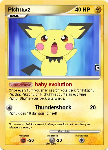 Pokemon Pichu