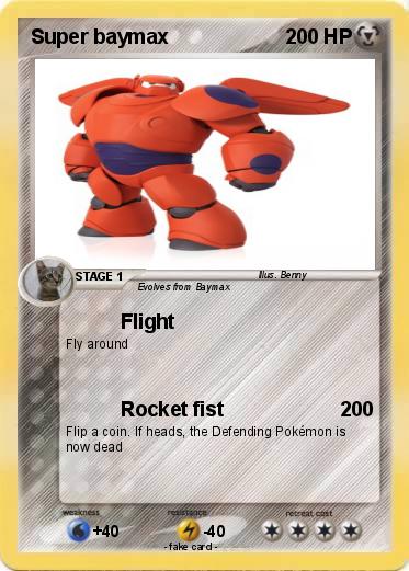 Pokemon Super baymax