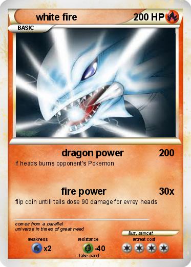 Pokemon white fire