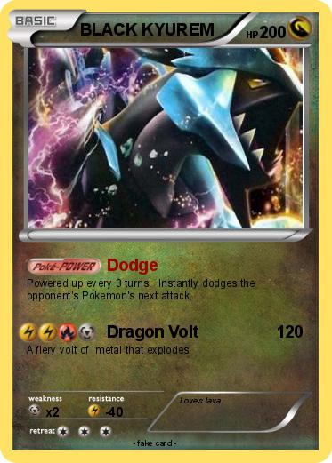 Pokemon BLACK KYUREM
