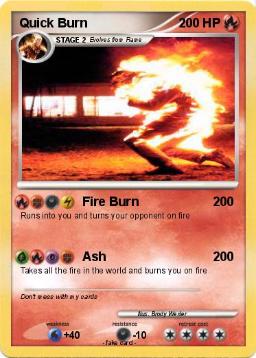 Pokemon Quick Burn