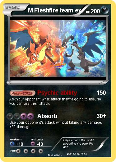 Pokemon M Fleshfire team ex